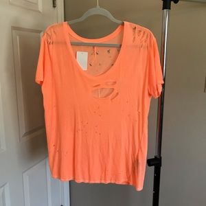 NWT Ben Taverniti Unravel Project distressed tee